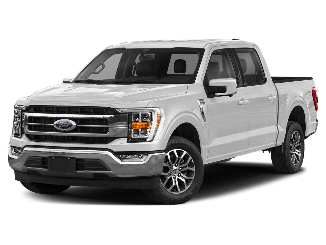 2021 Ford F-150 Lariat Crew Cab Navigation H&C Leather Chrome Pkg Tow