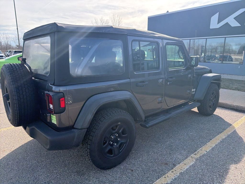 2018 Jeep Wrangler Unlimited Sport