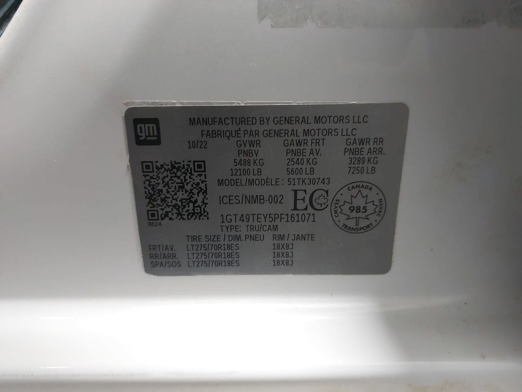 2023 GMC Sierra 3500HD SLE