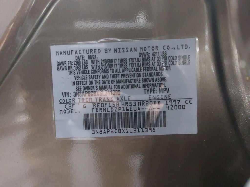 2025 Nissan Kicks SV