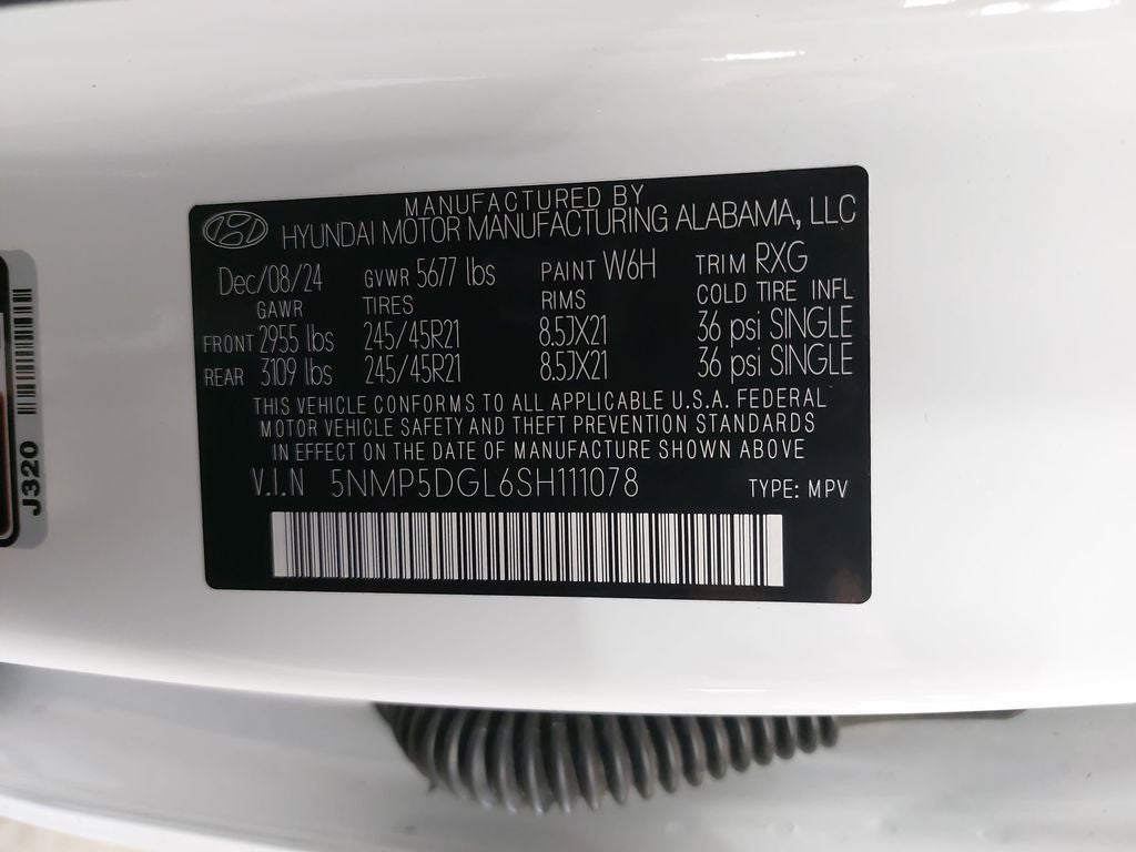 2025 Hyundai Santa Fe Calligraphy