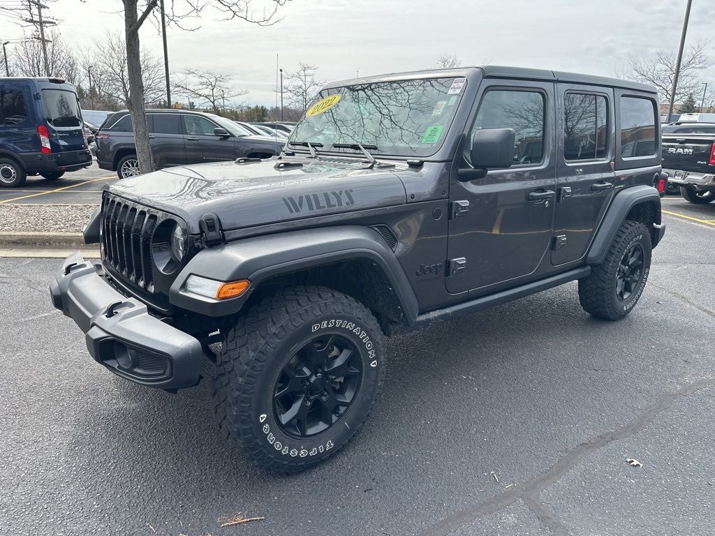 2022 Jeep Wrangler Unlimited Willys