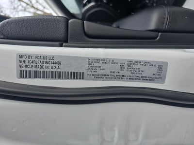 2022 Jeep Grand Cherokee WK Laredo E