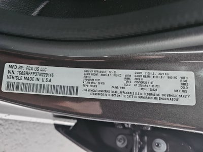 2026 RAM 1500 Big Horn/Lone Star