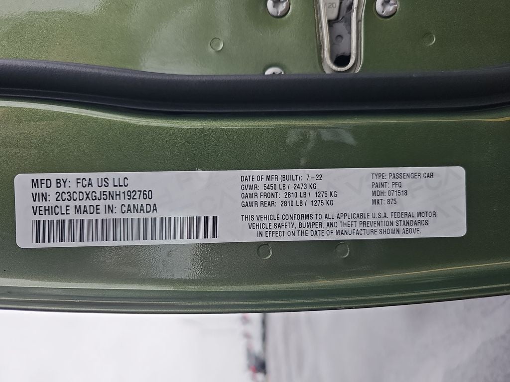 2022 Dodge Charger R/T Scat Pack