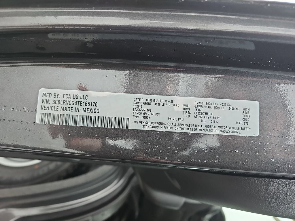 2026 RAM ProMaster 2500 High Roof