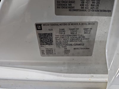 2020 Chevrolet Silverado 1500 LT