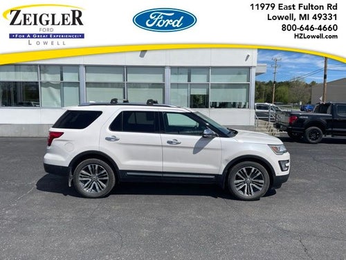 2017 Ford Explorer Platinum LOCAL TRADE