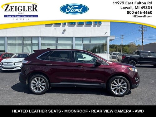 2017 Ford Edge Titanium AWD LOCAL TRADE