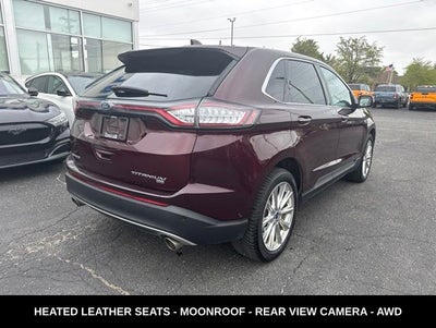 2017 Ford Edge Titanium AWD LOCAL TRADE