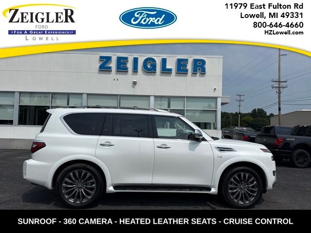 2022 Nissan Armada Platinum REAR DVD