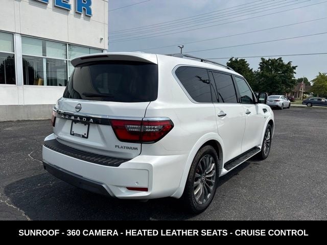 2022 Nissan Armada Platinum REAR DVD