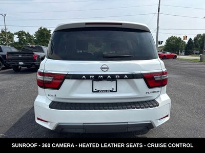 2022 Nissan Armada Platinum REAR DVD