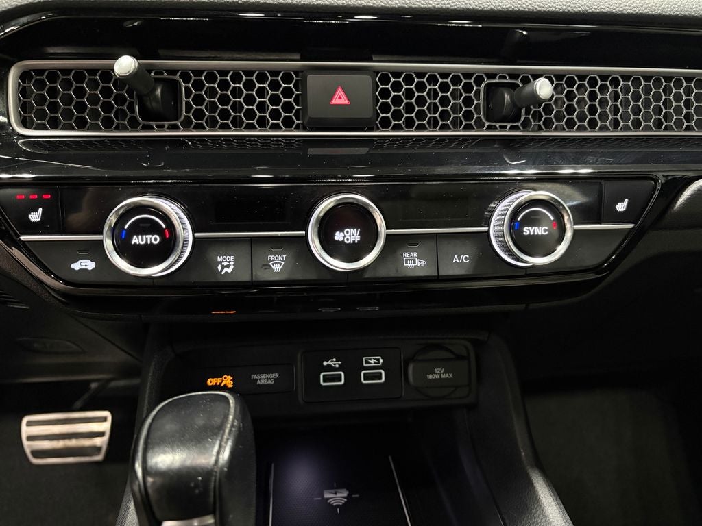 2022 Honda Civic Sport Touring Power moonroof