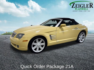 2005 Chrysler Crossfire Limited Leather Trimmed Bucket Seats
