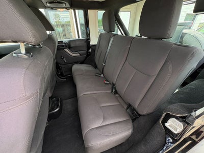 2014 Jeep Wrangler Unlimited Sport Black 3-Piece Hard Top
