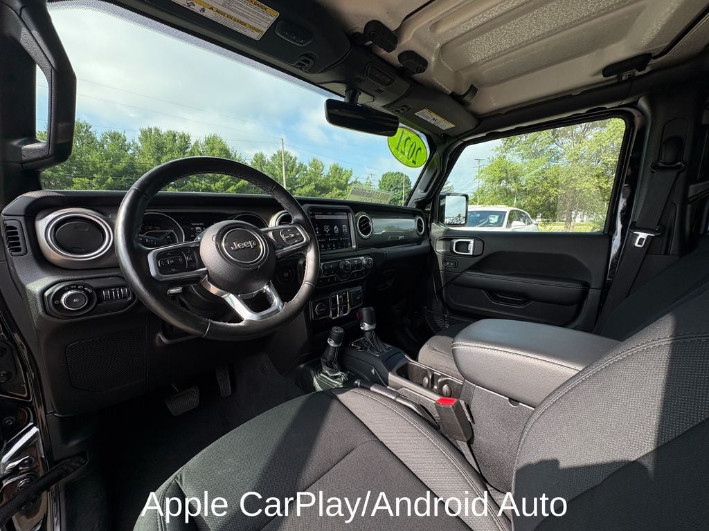 2021 Jeep Wrangler Unlimited Sahara GPS Navigation