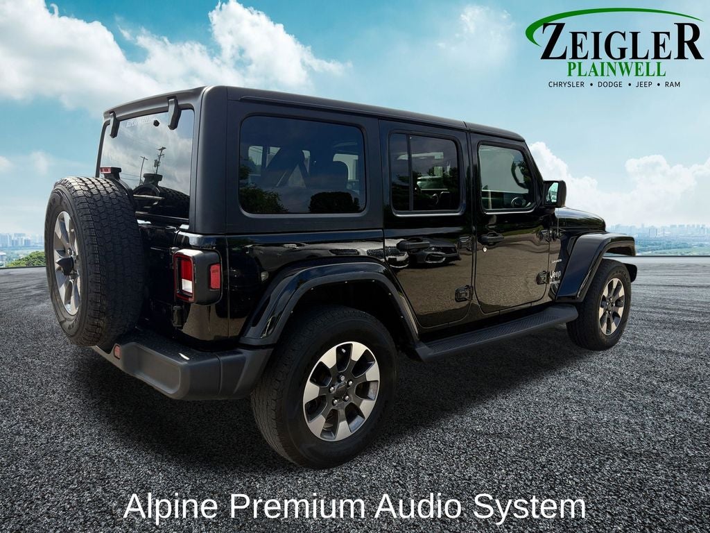 2021 Jeep Wrangler Unlimited Sahara GPS Navigation