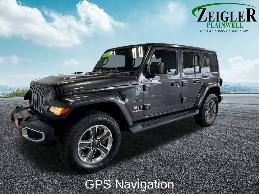 2021 Jeep Wrangler Unlimited Sahara GPS Navigation