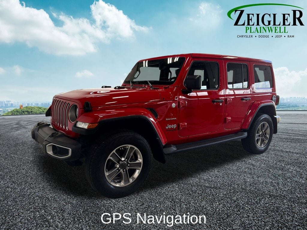 2021 Jeep Wrangler Unlimited Sahara GPS Navigation