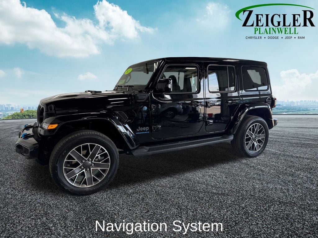 2023 Jeep Wrangler Sahara 4xe Sky 1-Touch Power Top