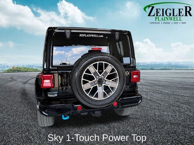 2023 Jeep Wrangler Sahara 4xe Sky 1-Touch Power Top