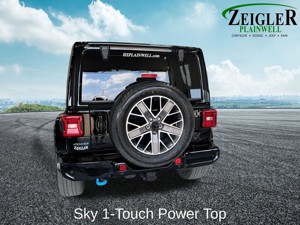 2023 Jeep Wrangler Sahara 4xe Sky 1-Touch Power Top