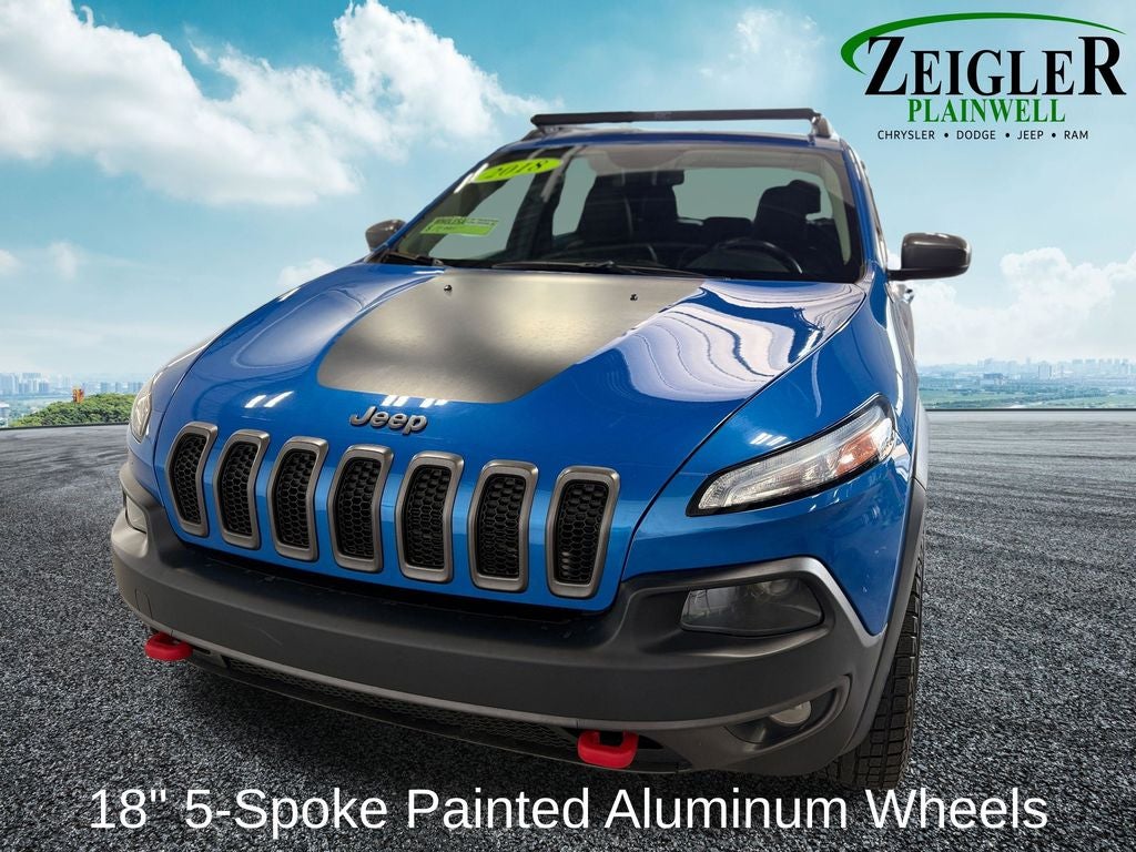 2018 Jeep Cherokee Trailhawk Sunroof