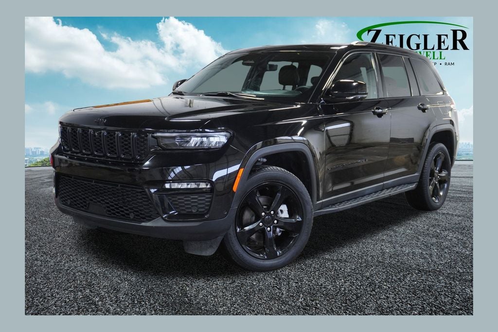 2024 Jeep Grand Cherokee Limited Navigation System & Dual-Pane Panoramic Sunroof