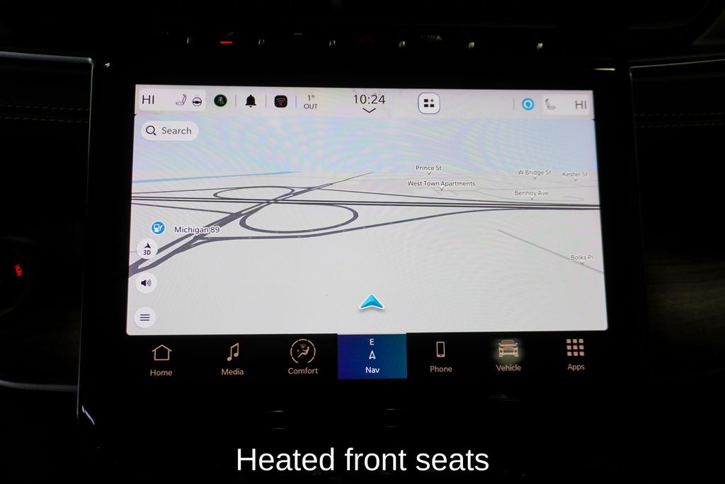 2024 Jeep Grand Cherokee Limited Navigation System & Dual-Pane Panoramic Sunroof