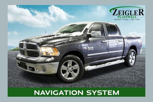 2017 RAM 1500 Big Horn Navigation & ParkView Rear Back-Up Camera