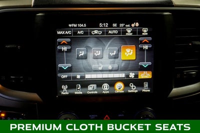 2017 RAM 1500 Big Horn Navigation & ParkView Rear Back-Up Camera