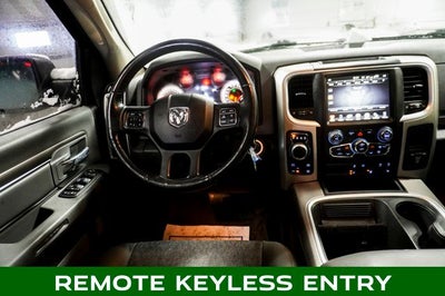 2017 RAM 1500 Big Horn Navigation & ParkView Rear Back-Up Camera