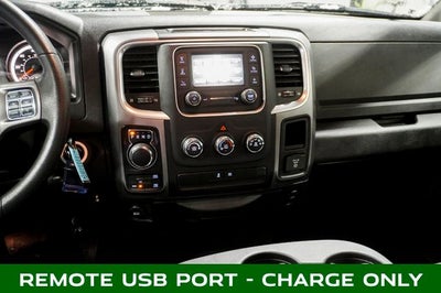 2023 RAM 1500 Classic SLT ParkView Rear Back-Up Camera & Apple CarPlay