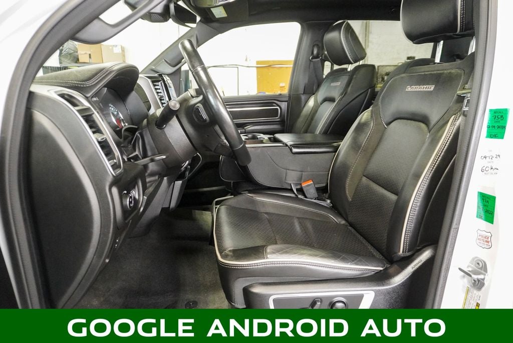 2023 RAM 1500 Laramie Dual-Pane Panoramic Sunroof -12" Touchscreen Displ