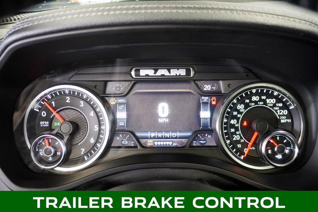 2023 RAM 1500 Laramie Dual-Pane Panoramic Sunroof -12" Touchscreen Displ