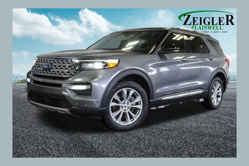 2022 Ford Explorer Limited Twin Panel Moonroof & Navigation System