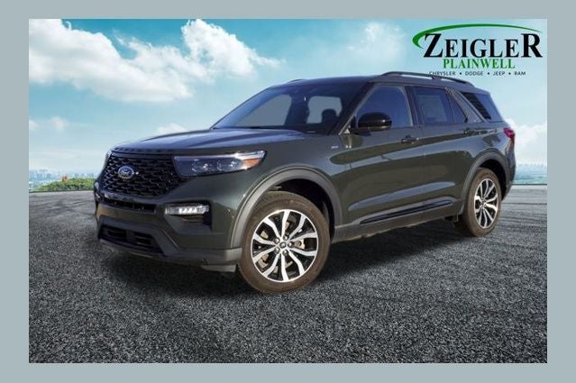 2022 Ford Explorer ST-Line Twin Panel Moonroof & SYNC 3/Apple CarPlay/Android