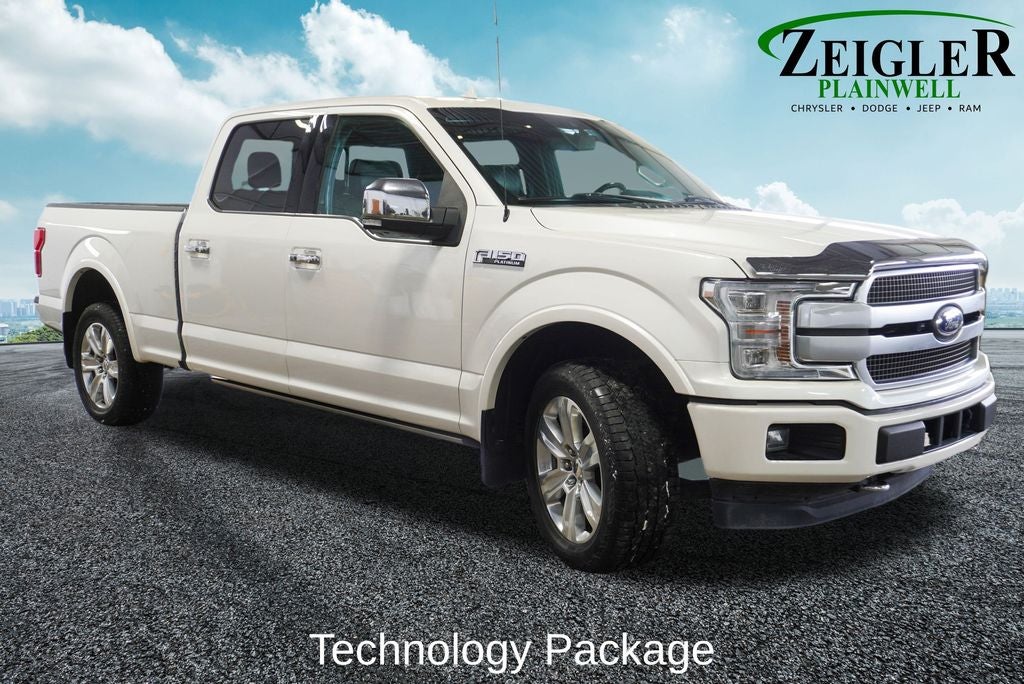 2019 Ford F-150 Platinum Navigation System & Twin Panel Moonroof