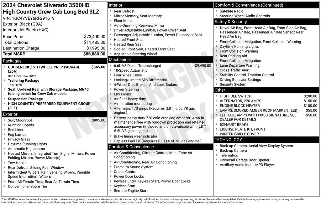 2024 Chevrolet Silverado 3500HD High Country