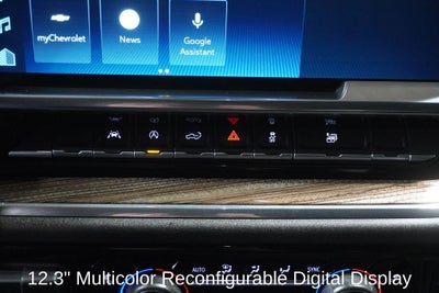 2025 Chevrolet Silverado 1500 LT Navigation System & 12.3" Multicolor Reconfigurabl