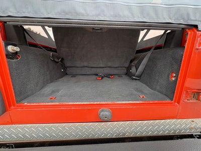 2005 Jeep Wrangler Unlimited Unlimited Cloth High-Back Bucket Seats