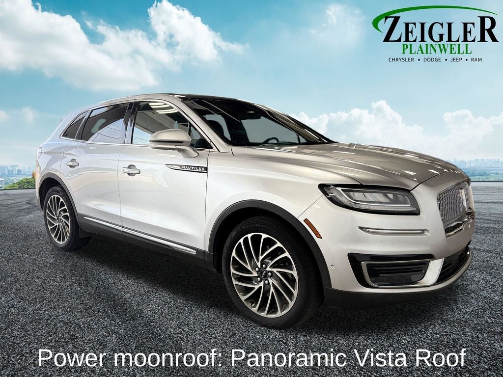 2019 Lincoln Nautilus Reserve Panoramic Vista Roof