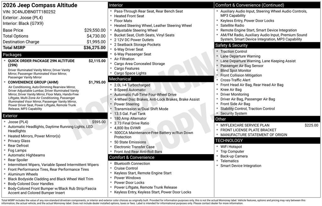2026 Jeep Compass Latitude