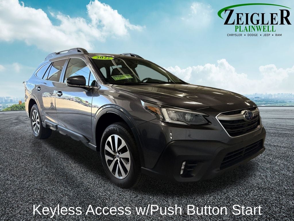 2022 Subaru Outback Premium BSD & RCTA & Keyless Access & Push Button Start