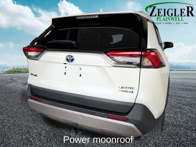 2022 Toyota RAV4 Hybrid Limited Power moonroof