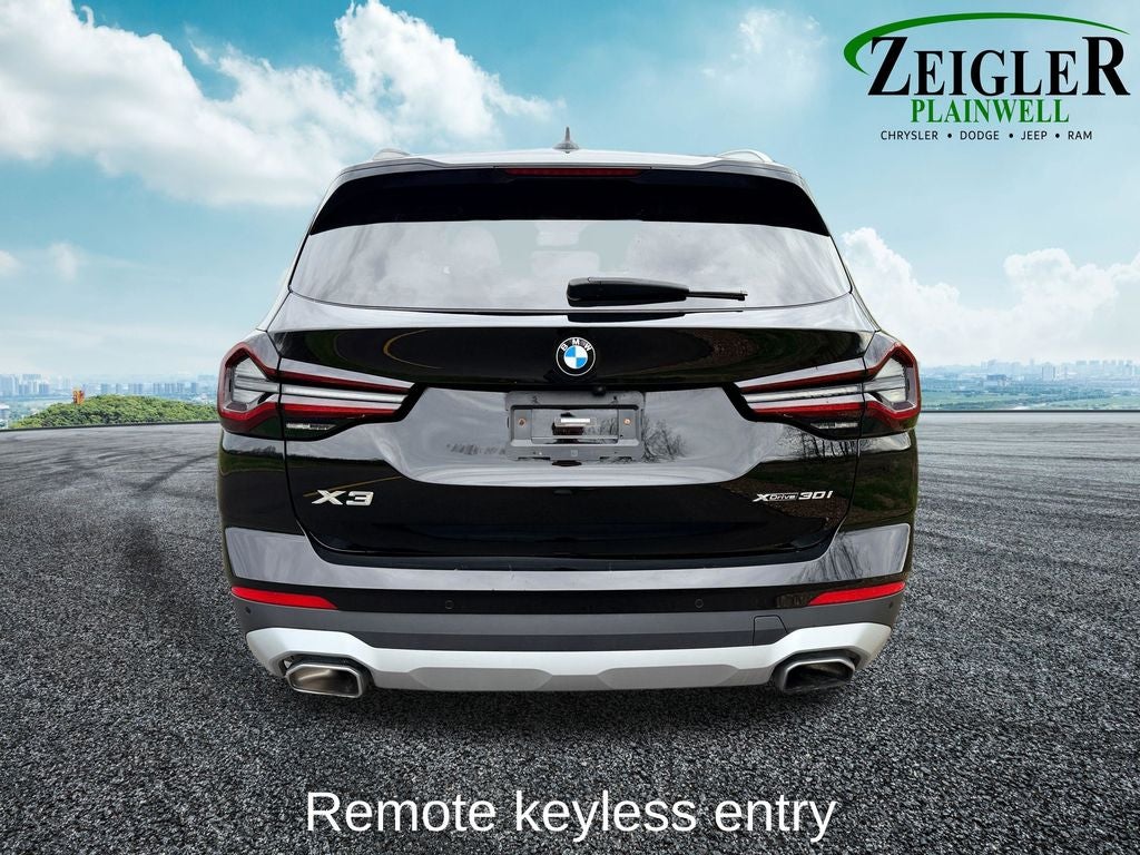 2022 BMW X3 xDrive30i Connected Package Pro
