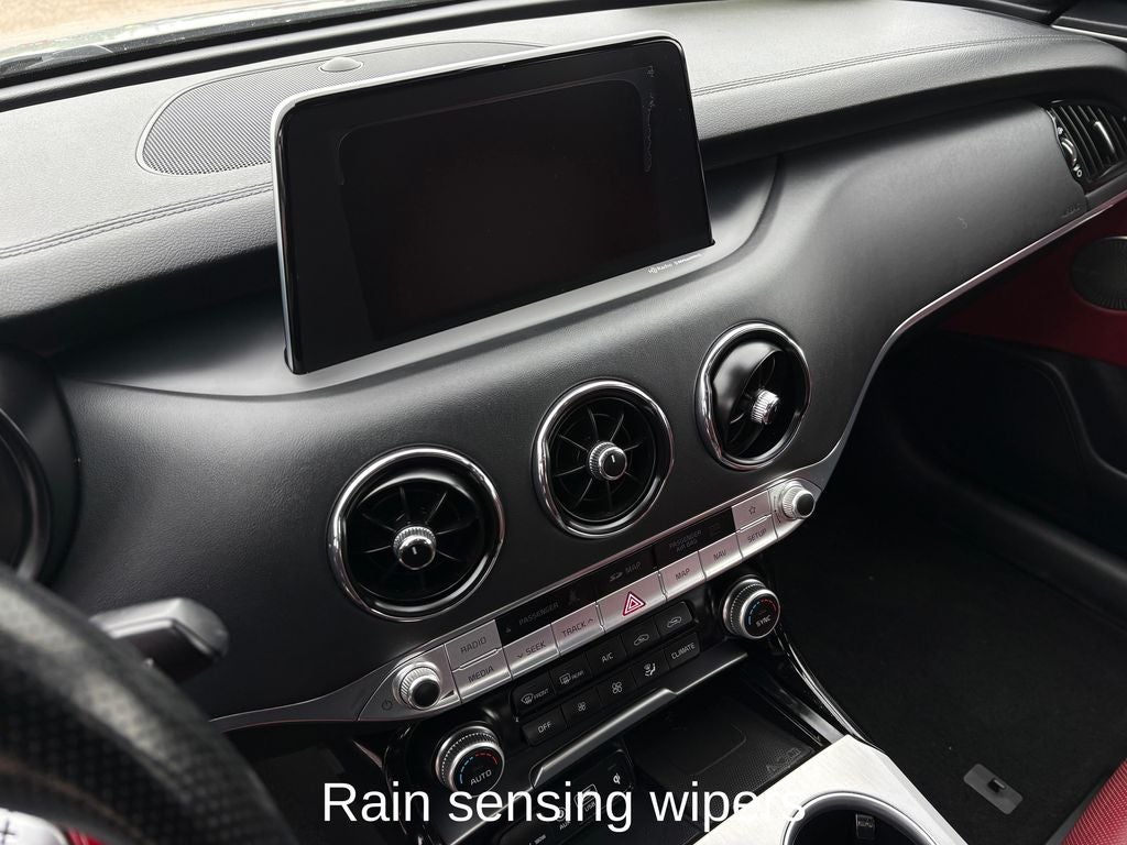 2019 Kia Stinger GT2 Red Interior Color Package