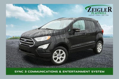 2020 Ford EcoSport SE Power moonroof & Exterior Parking Camera Rear