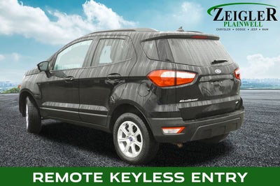 2020 Ford EcoSport SE Power moonroof & Exterior Parking Camera Rear